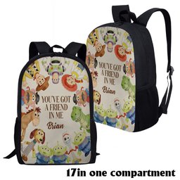 You've Got A Friend In Me - Personalized Toy Story Backpack With Acrylic Charm – view 7
