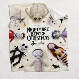 Dark Friends - Personalized Nightmare Blanket – view 4