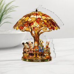Magical Season - Personalized Mouse Acrylic LED Night Light – view 2