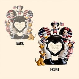 Patriotic Mouse - Personalized Mouse Custom Shaped Acrylic Plaque – view 4
