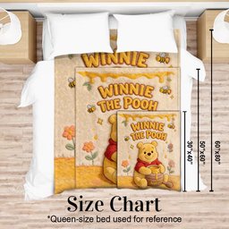 Cute Yellow Bear - Personalized Yellow Bear Blanket – view 5