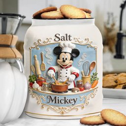 Magical Friends Kitchen Cooking Spice Container Set - Personalized Mouse Cookie Jar – view 2