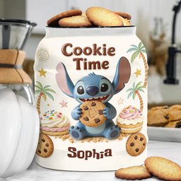 Cookie Time - Personalized Ohana Cookie Jar – view 2