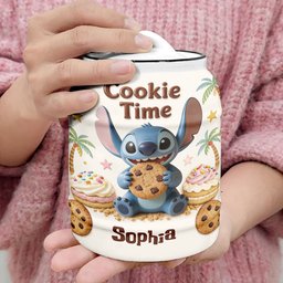 Cookie Time - Personalized Ohana Cookie Jar – view 4