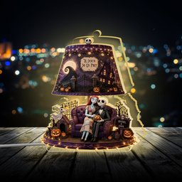 Til Death Do Us Part - Personalized Nightmare Acrylic LED Night Light – view 4