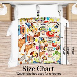 Happy Birthday - Personalized Movie For Kids Blanket – view 5