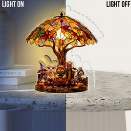 Magical Season - Personalized Yellow Bear Acrylic LED Night Light – view 3