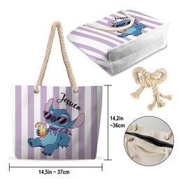 Ohana Summer Time - Personalized Ohana Beach Bag – view 6