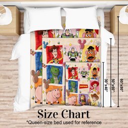 The Story Of Toys - Personalized Movie For Kids Blanket – view 5