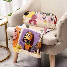 The Story Of Toys - Personalized Movie For Kids Blanket – view 3