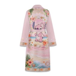 Ohana Vibe - Personalized Ohana Pajama Kimono Robe – view 3