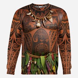 Funny Aloha Hero Costume - Personalized Hawaii Movie All Over Shirt – view 6