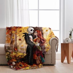 You & Me Magical Season - Personalized Nightmare Blanket – view 2