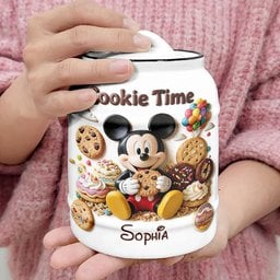 Cookie Time - Personalized Mouse Cookie Jar – view 4