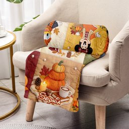 It's The Most Beautiful Time Of The Year - Personalized Mouse Blanket – view 3