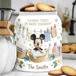 Laundry Today - Personalized Mouse Laundry Pods Jar – view 2