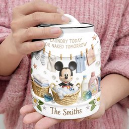Laundry Today - Personalized Mouse Laundry Pods Jar – view 4