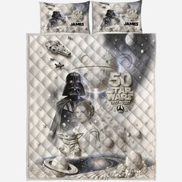 Dark Side 50th Anniversary - Personalized The Force Quilt Set – view 2