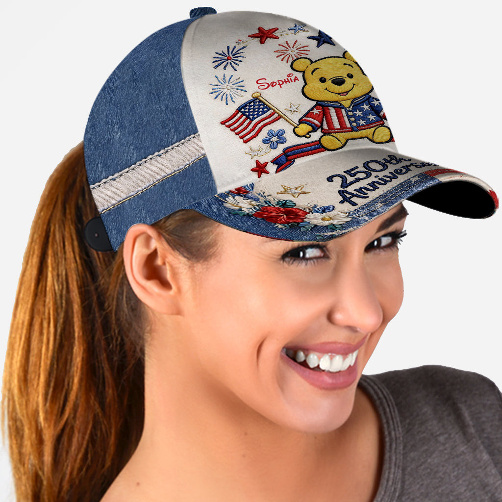 250th Anniversary - Personalized Yellow Bear Classic Cap – view 2