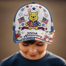 250th Anniversary - Personalized Yellow Bear Classic Cap – view 7