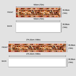 Autumn Vibes, Cartoon Mouse Fans Gift - Personalized Mouse Table Runner – view 5