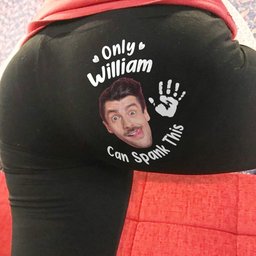 Only My Husband/ BF Can Spank This A$$ - Personalized Leggings – view 5
