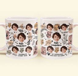 Daily Manifestation Reminders - Personalized Photo Mug – view 2