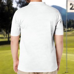 Hole In One Custom Face Gift For Golfer, Dad, Husband - Custom Photo Golf Shirt – view 4
