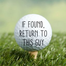 If Found, Return To This Guy Funny Gift For Golfers - Personalized Golf Ball – view 7