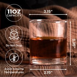 To Dad, Papa, Grandpa, Mom From The Reason You Drink - Personalized Whiskey Glass With Photo – view 7