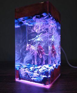 Tor.rent Figure, Video game, Game Figure, Custom Gif, Epoxy Resin lamp, Table lamp, Figure Decor home, Gift For Boyfriend's, 