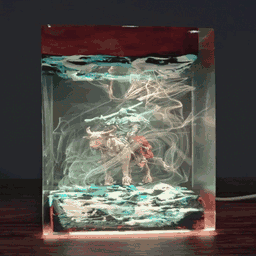 Tor.rent Figure, Video game, Game Figure, Custom Gif, Epoxy Resin lamp, Table lamp, Figure Decor home, Gift For Boyfriend's, 