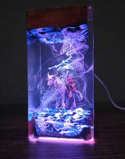Tor.rent Figure, Video game, Game Figure, Custom Gif, Epoxy Resin lamp, Table lamp, Figure Decor home, Gift For Boyfriend's, 
