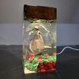 Mother's day Gift, Epoxy resin wood lamp famous anime, epoxy resin lamp, Custom Night Light, Housewarming gift, Birthday Gift