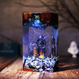 Mothers day Gift, Diorama Dark Souls lamp, Onion knight night light, Siegmeyer of Catarina figure, Video Games Gift, Collecti