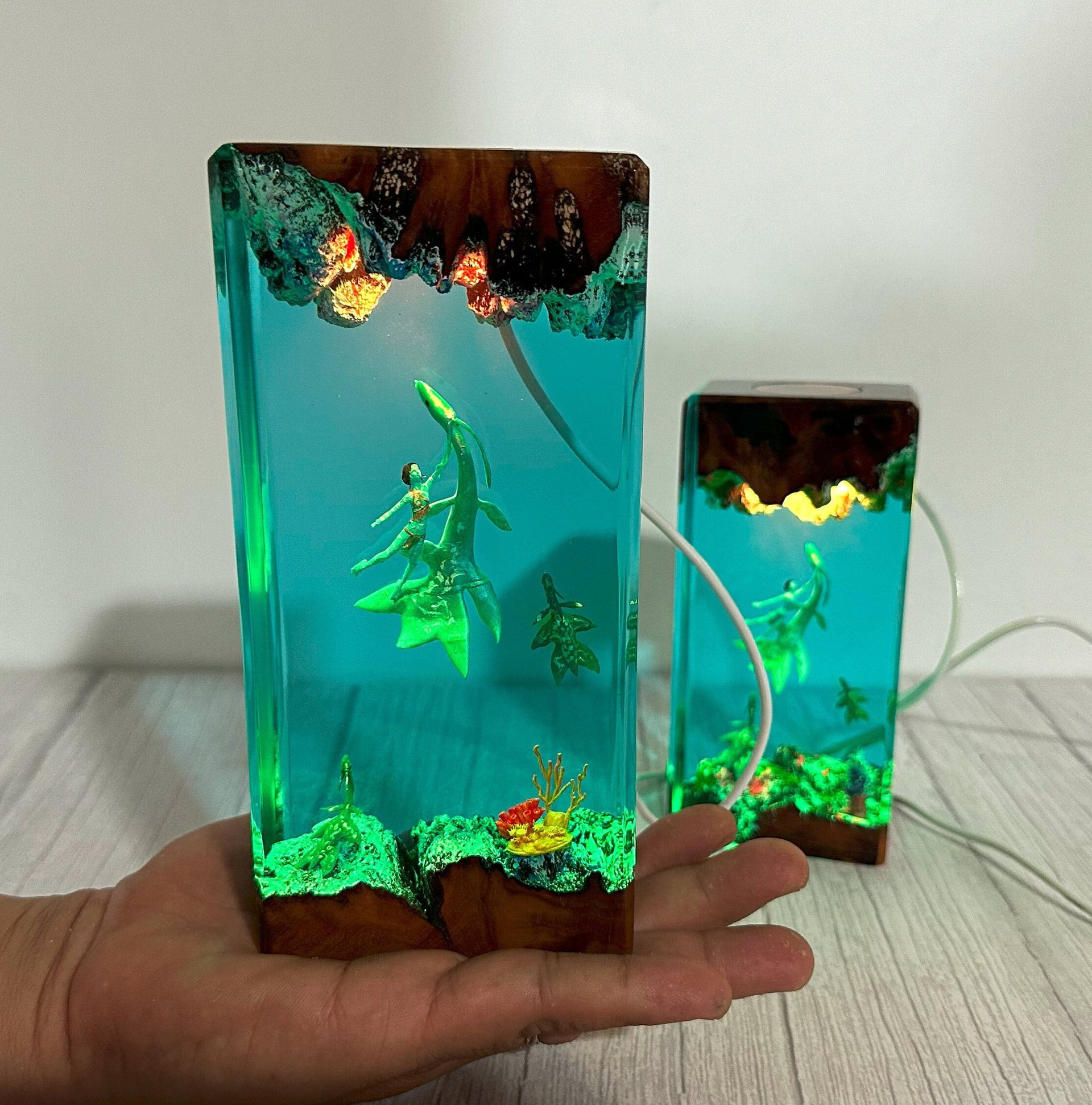 Ilu ft Kiri Avatar 2, Way of the Water, Avatar 2, handmade light shade, Lighting Home Decor, Birthday Gifts, Gifts for Mom, c