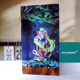 Handmade Sailor Moon Figure Night Light, Sailor Moon Figure Gift For kids, Valentine's Gift for Sailor Moon Fan, Sailor Moon 