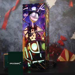 Halloween wooden Lamp, Jack and Ghost Dog, Spooky Handmade Decor, Jack and Sally night light, Christmas decorative lights, wo