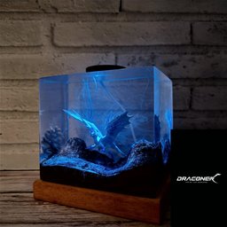 Customer Hunter monster Lamp, Valentine Gift Ice Dragon, The Iceborne Wyvern, Ice Dragon that, Freezes All, Lord of the Tundr