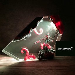 Mother Day Gifts, Mother's day Lamp, Mother's Day Gifts for boyfriends, Epoxy resin lamp, Video game, handmade lamp, handmade