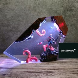 Mother Day Gifts, Mother's day Lamp, Mother's Day Gifts for boyfriends, Epoxy resin lamp, Video game, handmade lamp, handmade