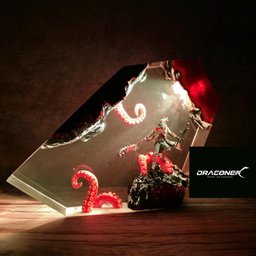 Mother Day Gifts, Mother's day Lamp, Mother's Day Gifts for boyfriends, Epoxy resin lamp, Video game, handmade lamp, handmade