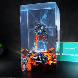 Mothers day Gift, Diorama Dark Souls lamp, Onion knight night light, Siegmeyer of Catarina figure, Video Games Gift, Collecti