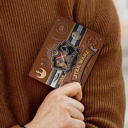 50th Anniversary - Personalized The Force Leather Wallet – view 4