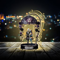You & Me - Personalized Nightmare Acrylic LED Night Light – view 4