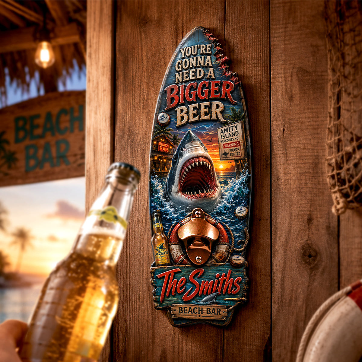 You're Gonna Need A Bigger Beer Wall Hanging Bottle Opener - Personalized Gifts