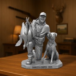 Hunting Trophy Moment Plaque, Personalized Gifts For Hunting Lover – view 3