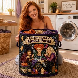 Enchanted Quilted Laundry Basket Personalized Gifts For Fantasy Lovers – view 2