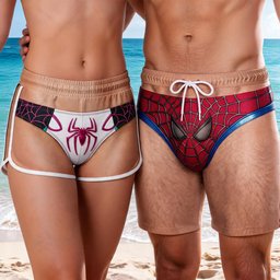 Chaos Couple Beach Shorts Set - Personalized Gifts For Couples