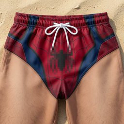 Warrior Men's Beach Shorts - Personalized Gifts – view 5